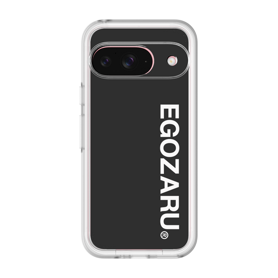 スリムプロテクションプレミアムケース［ EGOZARU - ベーシックロゴ バーティカル ］