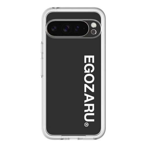 スリムプロテクションプレミアムケース［ EGOZARU - ベーシックロゴ バーティカル ］