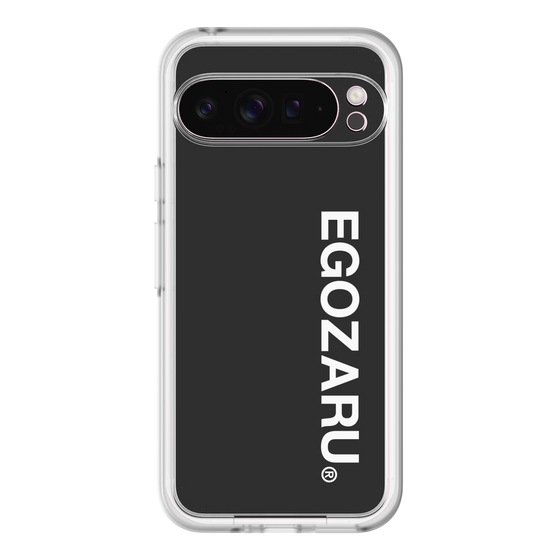 スリムプロテクションプレミアムケース［ EGOZARU - ベーシックロゴ バーティカル ］