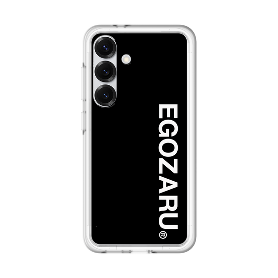 スリムプロテクションプレミアムケース［ EGOZARU - ベーシックロゴ バーティカル ］