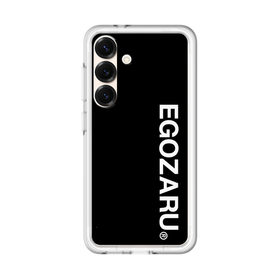 スリムプロテクションプレミアムケース［ EGOZARU - ベーシックロゴ バーティカル ］