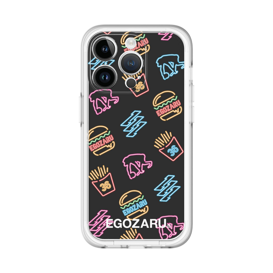 スリムプロテクションプレミアムケース［ EGOZARU - ネオンバーガー ］