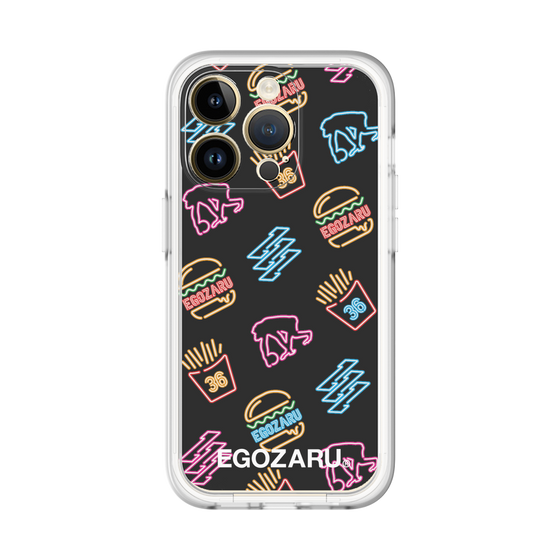スリムプロテクションプレミアムケース［ EGOZARU - ネオンバーガー ］