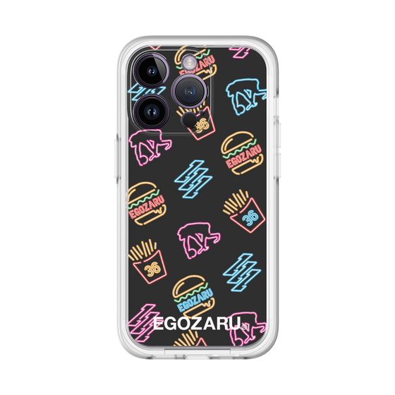 スリムプロテクションプレミアムケース［ EGOZARU - ネオンバーガー ］
