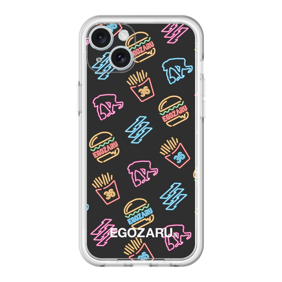 スリムプロテクションプレミアムケース［ EGOZARU - ネオンバーガー ］