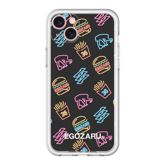 スリムプロテクションプレミアムケース［ EGOZARU - ネオンバーガー ］