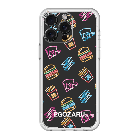 スリムプロテクションプレミアムケース［ EGOZARU - ネオンバーガー ］