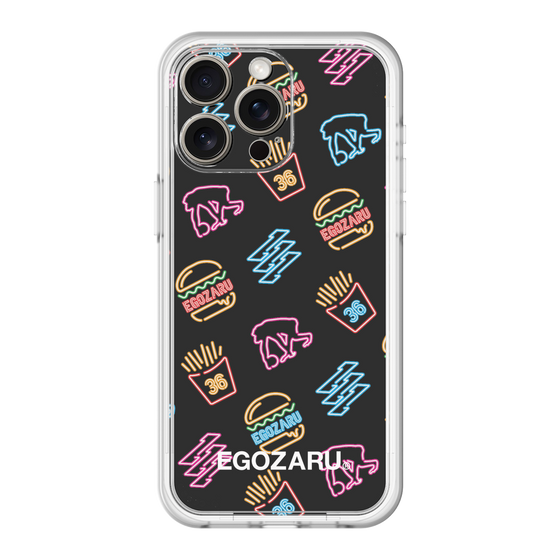スリムプロテクションプレミアムケース［ EGOZARU - ネオンバーガー ］