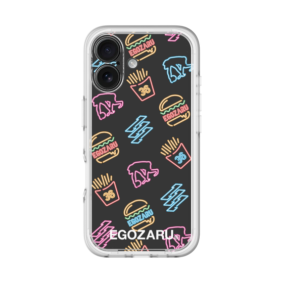 スリムプロテクションプレミアムケース［ EGOZARU - ネオンバーガー ］