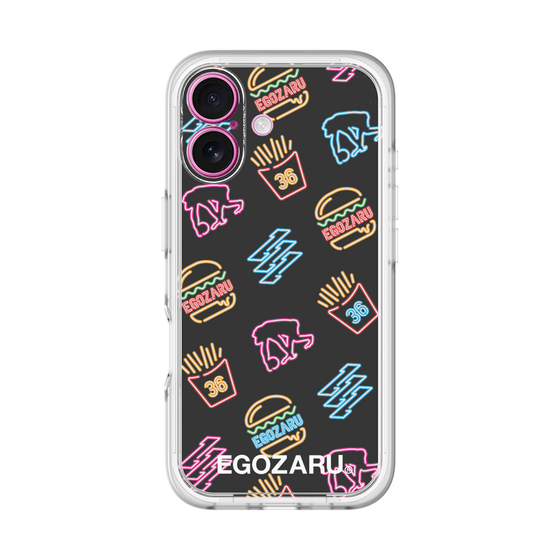 スリムプロテクションプレミアムケース［ EGOZARU - ネオンバーガー ］