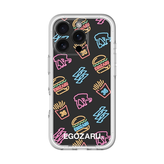スリムプロテクションプレミアムケース［ EGOZARU - ネオンバーガー ］