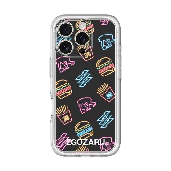 スリムプロテクションプレミアムケース［ EGOZARU - ネオンバーガー ］