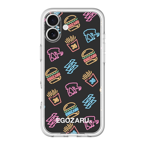スリムプロテクションプレミアムケース［ EGOZARU - ネオンバーガー ］