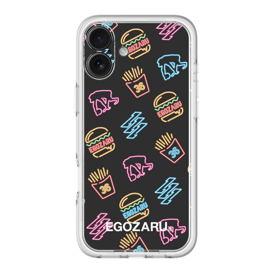 スリムプロテクションプレミアムケース［ EGOZARU - ネオンバーガー ］