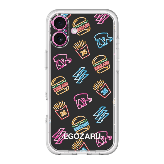スリムプロテクションプレミアムケース［ EGOZARU - ネオンバーガー ］