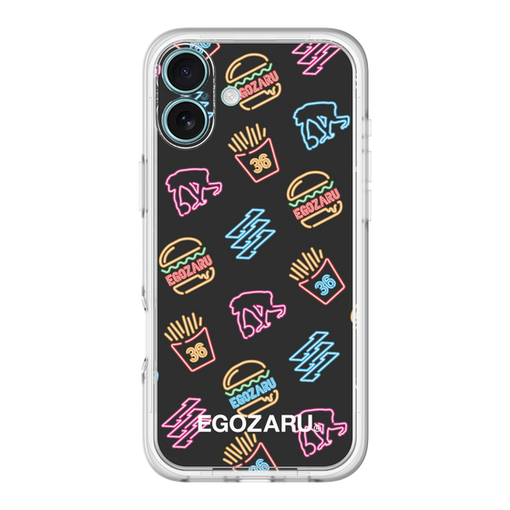 スリムプロテクションプレミアムケース［ EGOZARU - ネオンバーガー ］