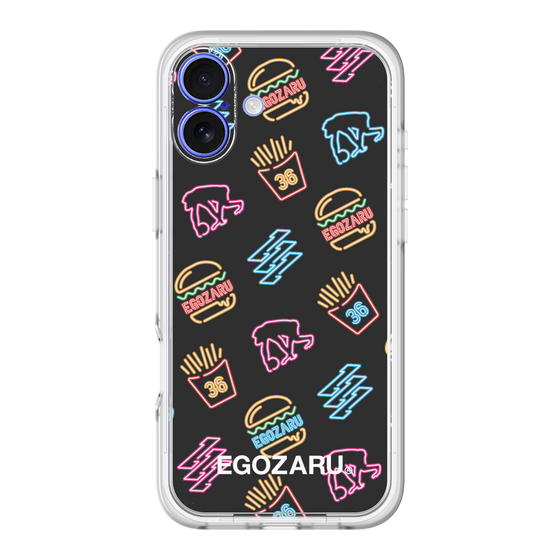 スリムプロテクションプレミアムケース［ EGOZARU - ネオンバーガー ］