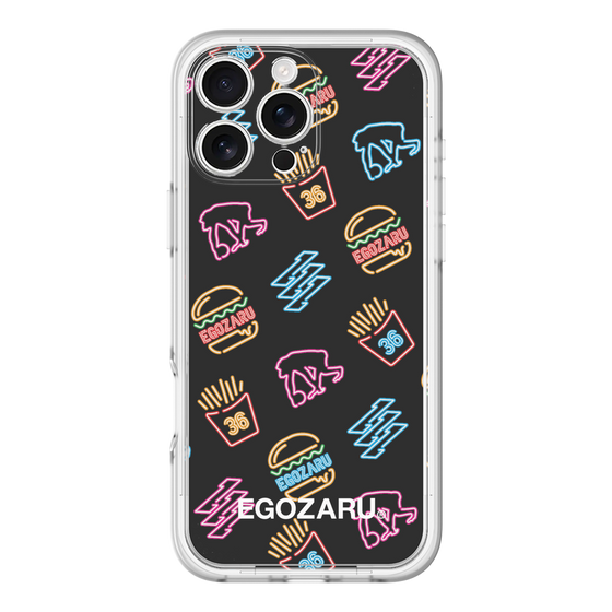 スリムプロテクションプレミアムケース［ EGOZARU - ネオンバーガー ］
