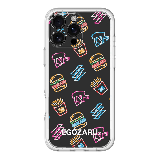 スリムプロテクションプレミアムケース［ EGOZARU - ネオンバーガー ］