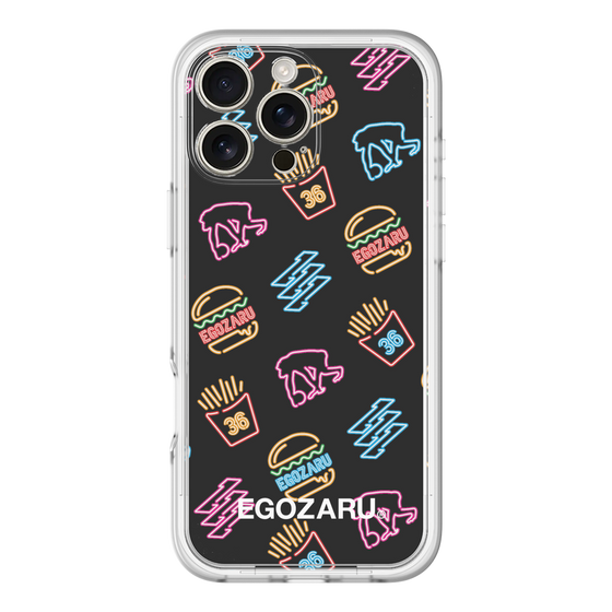 スリムプロテクションプレミアムケース［ EGOZARU - ネオンバーガー ］
