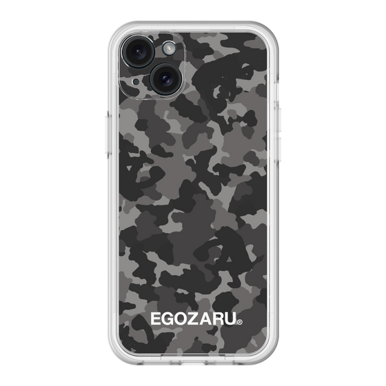 スリムプロテクションプレミアムケース［ EGOZARU - カモフラージュ ］