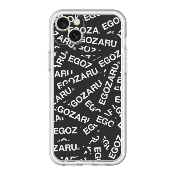 スリムプロテクションプレミアムケース［ EGOZARU - ステッカーボム ］