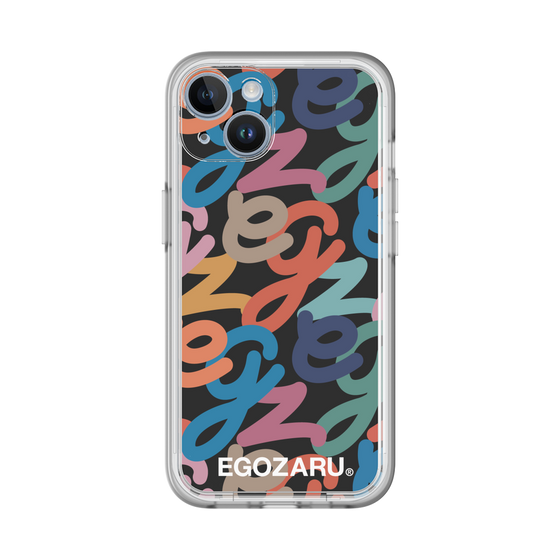 スリムプロテクションプレミアムケース［ EGOZARU - マルチスクリプト ］