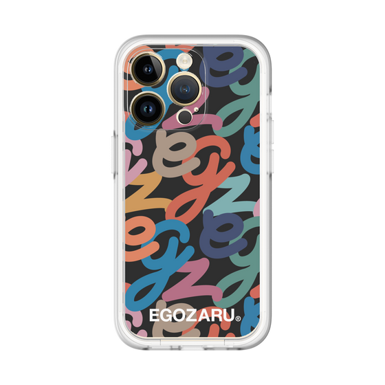 スリムプロテクションプレミアムケース［ EGOZARU - マルチスクリプト ］