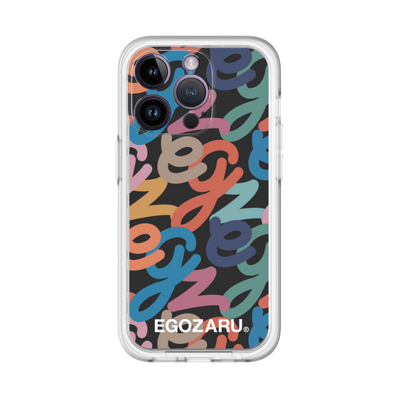 スリムプロテクションプレミアムケース［ EGOZARU - マルチスクリプト ］