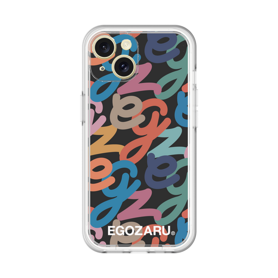 スリムプロテクションプレミアムケース［ EGOZARU - マルチスクリプト ］