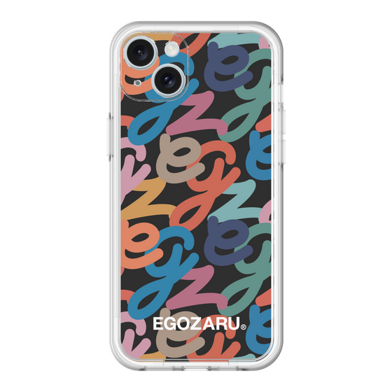 スリムプロテクションプレミアムケース［ EGOZARU - マルチスクリプト ］