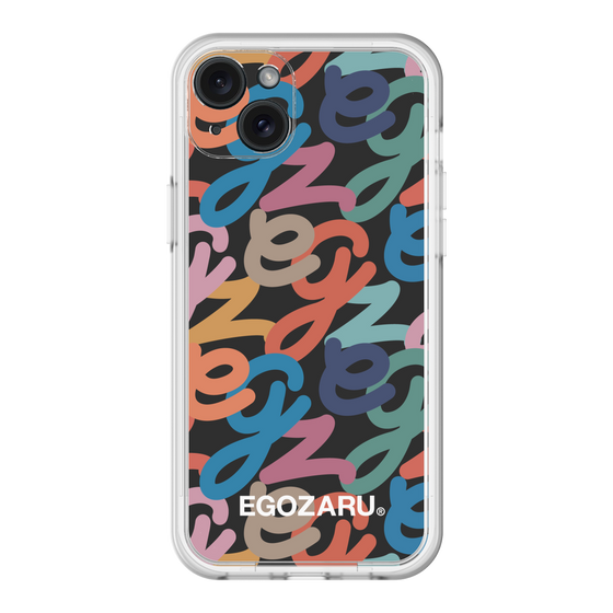 スリムプロテクションプレミアムケース［ EGOZARU - マルチスクリプト ］