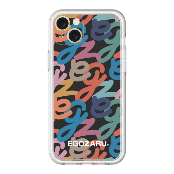 スリムプロテクションプレミアムケース［ EGOZARU - マルチスクリプト ］
