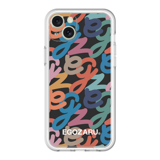 スリムプロテクションプレミアムケース［ EGOZARU - マルチスクリプト ］