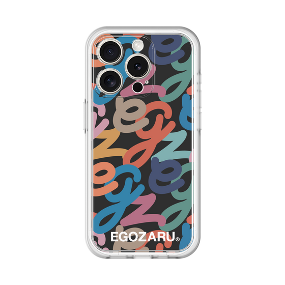 スリムプロテクションプレミアムケース［ EGOZARU - マルチスクリプト ］