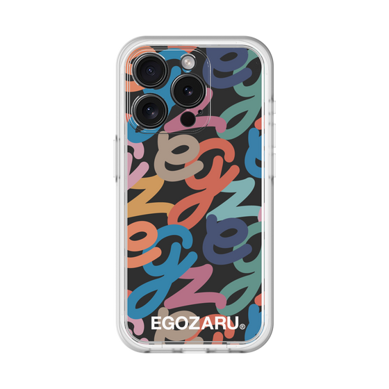 スリムプロテクションプレミアムケース［ EGOZARU - マルチスクリプト ］