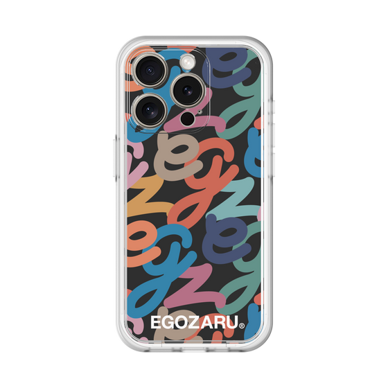 スリムプロテクションプレミアムケース［ EGOZARU - マルチスクリプト ］