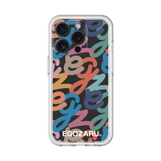 スリムプロテクションプレミアムケース［ EGOZARU - マルチスクリプト ］