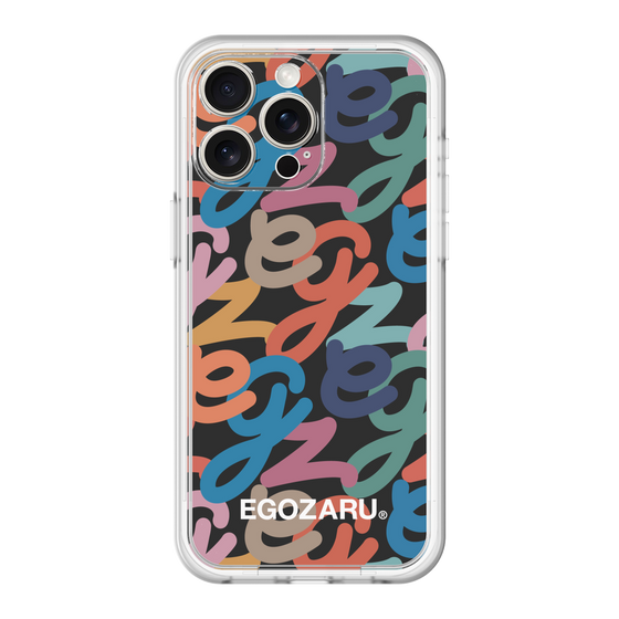 スリムプロテクションプレミアムケース［ EGOZARU - マルチスクリプト ］