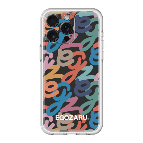 スリムプロテクションプレミアムケース［ EGOZARU - マルチスクリプト ］