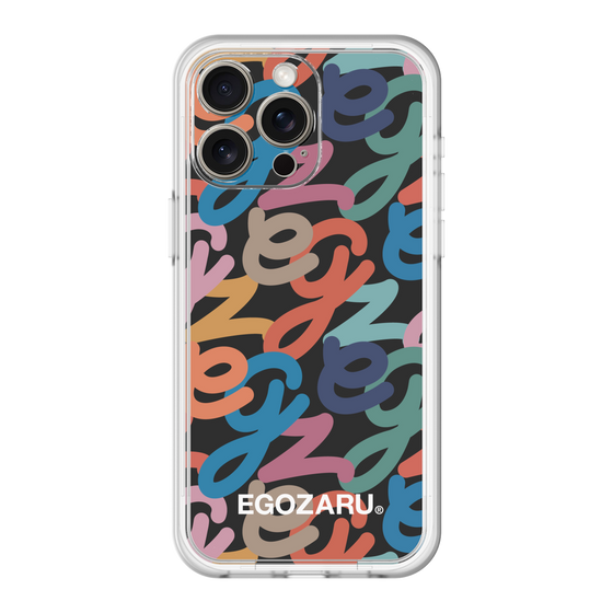 スリムプロテクションプレミアムケース［ EGOZARU - マルチスクリプト ］