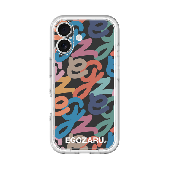 スリムプロテクションプレミアムケース［ EGOZARU - マルチスクリプト ］