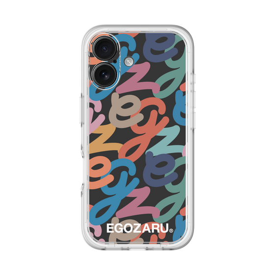 スリムプロテクションプレミアムケース［ EGOZARU - マルチスクリプト ］