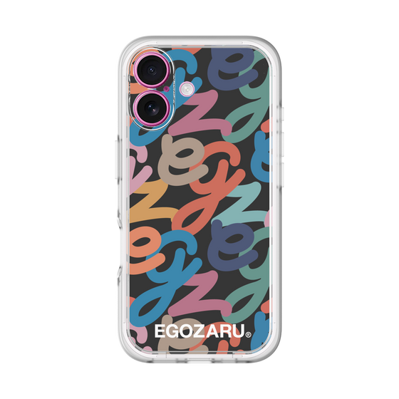 スリムプロテクションプレミアムケース［ EGOZARU - マルチスクリプト ］