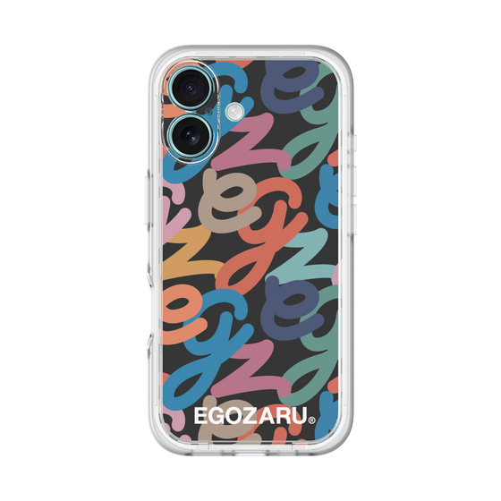 スリムプロテクションプレミアムケース［ EGOZARU - マルチスクリプト ］