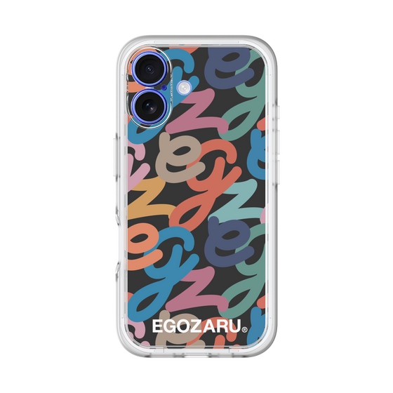 スリムプロテクションプレミアムケース［ EGOZARU - マルチスクリプト ］