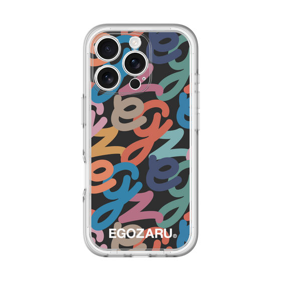 スリムプロテクションプレミアムケース［ EGOZARU - マルチスクリプト ］