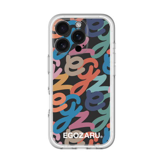 スリムプロテクションプレミアムケース［ EGOZARU - マルチスクリプト ］