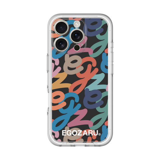 スリムプロテクションプレミアムケース［ EGOZARU - マルチスクリプト ］