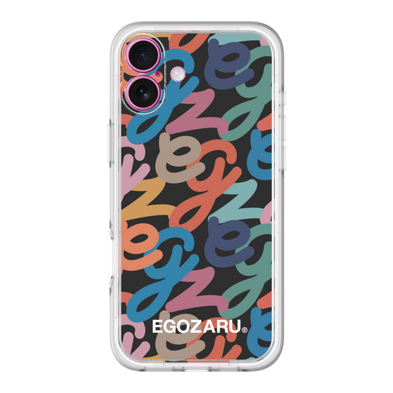 スリムプロテクションプレミアムケース［ EGOZARU - マルチスクリプト ］